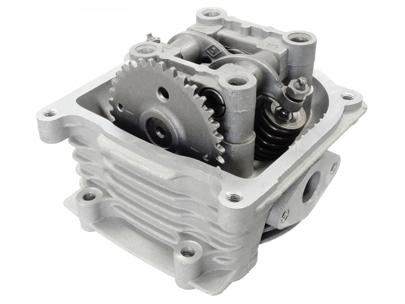 Cylinder and cylinder head Moretti for 4T scooter 80cc 139QMB short valves