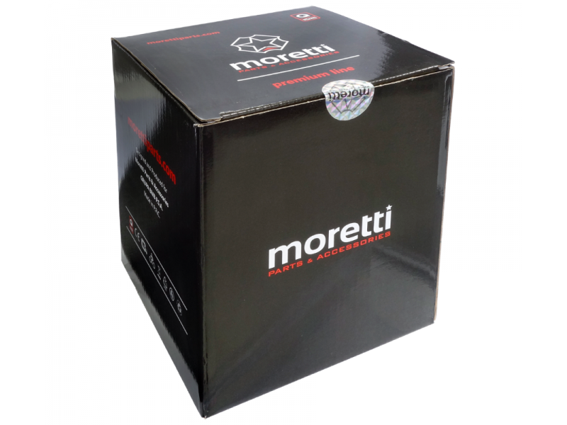 Cylinder and cylinder head Moretti for 4T scooter 80cc 139QMB short valves