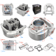 Cylinder and cylinder head Moretti for 4T scooter 80cc 139QMB short valves