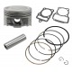 Moretti cylinder for motorcycle 4T CG 150cc 162FMI bolt 13 mm black