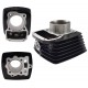 Moretti cylinder for motorcycle 4T CG 150cc 162FMI bolt 13 mm black