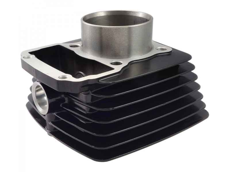Moretti cylinder for motorcycle 4T CG 150cc 162FMI bolt 13 mm black
