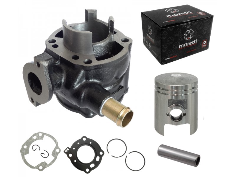 50cc 2T Moretti cylinder for Katana scooter liquid cooled / black color