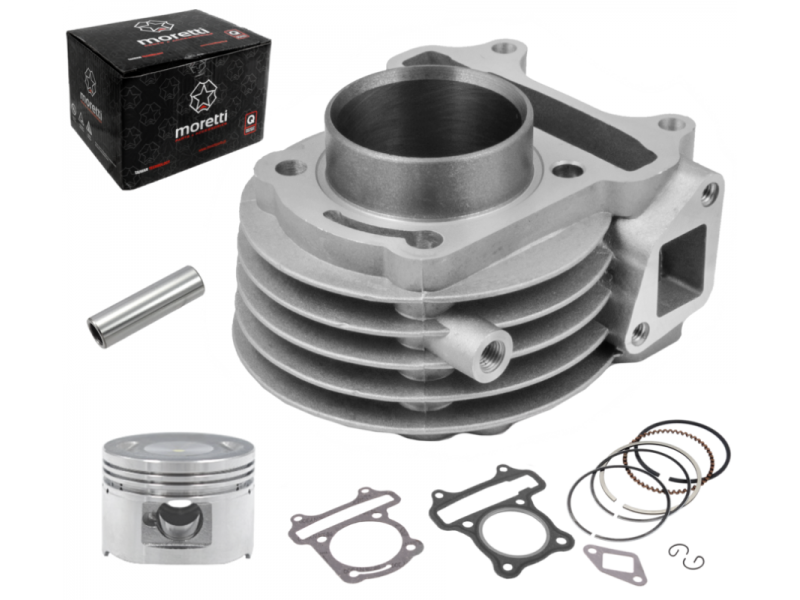 Cylinder for scooter 4T 80cc 139QMB, with outlet for temperature sensor