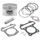 Cylinder for scooter 4T 80cc 139QMB, with outlet for temperature sensor
