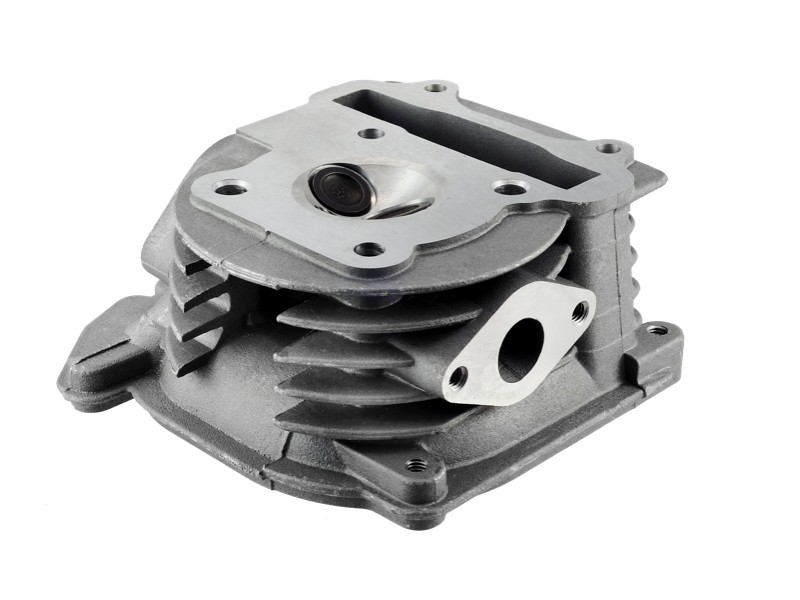 Moretti cylinder head for 4T 50cc 139QMB scooter without recirculation valve, long valves
