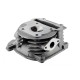 Moretti cylinder head for 4T 50cc 139QMB scooter without recirculation valve, long valves