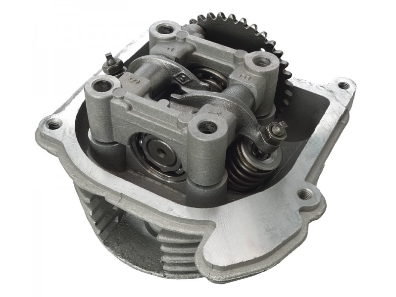 Cylinder Head 4T SCOOTER 139QMB WITH CAMSHAFT AND SADDLE 80CC CAPACITY PISTON 47.00mm