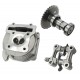 Cylinder Head 4T SCOOTER 139QMB WITH CAMSHAFT AND SADDLE 80CC CAPACITY PISTON 47.00mm