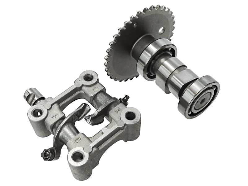 Cylinder Head 4T SCOOTER 139QMB WITH CAMSHAFT AND SADDLE 80CC CAPACITY PISTON 47.00mm