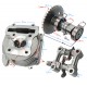 Cylinder Head 4T SCOOTER 139QMB WITH CAMSHAFT AND SADDLE 80CC CAPACITY PISTON 47.00mm