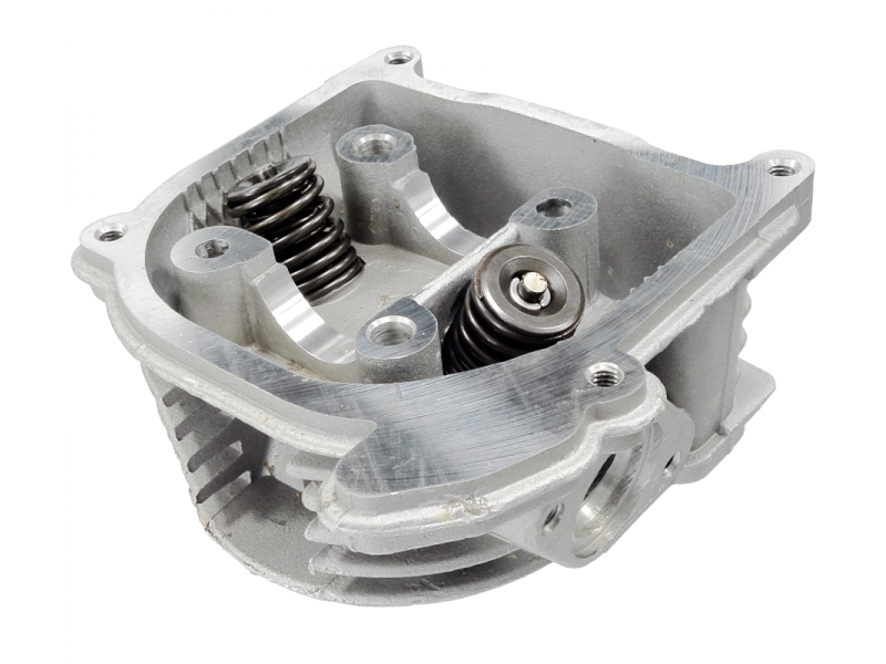 Moretti cylinder head for 4T 50cc 139QMB scooter without recirculation valve, short valves
