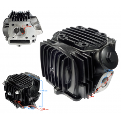 Cylinder head for vertical engine 110cc for motocycle with manual gearbox Cylinder head for vertical engine 110cc for motocycle with manual gearbox
