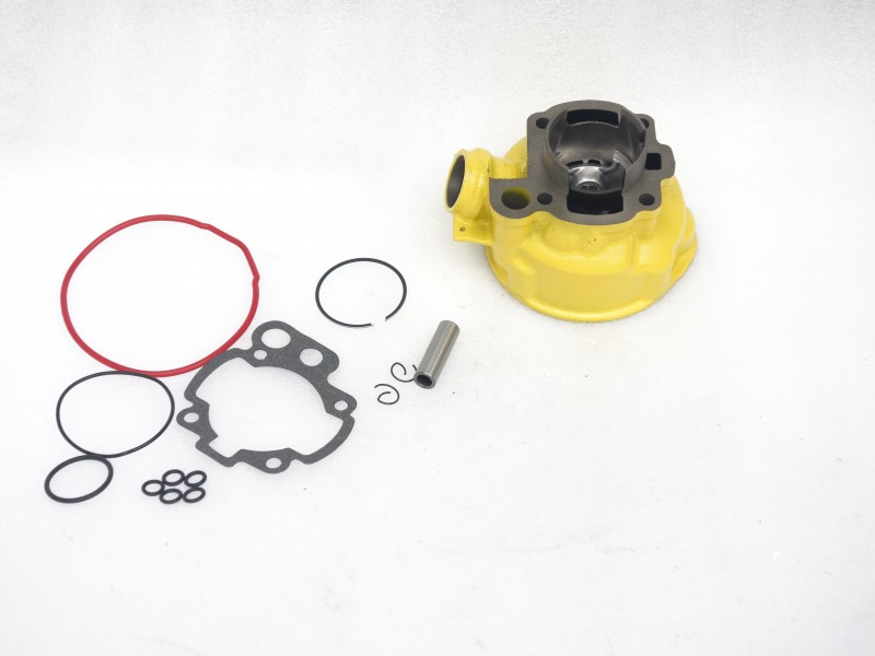 Moretti Cylinder for 2T 80cc AM6 Moped Yellow