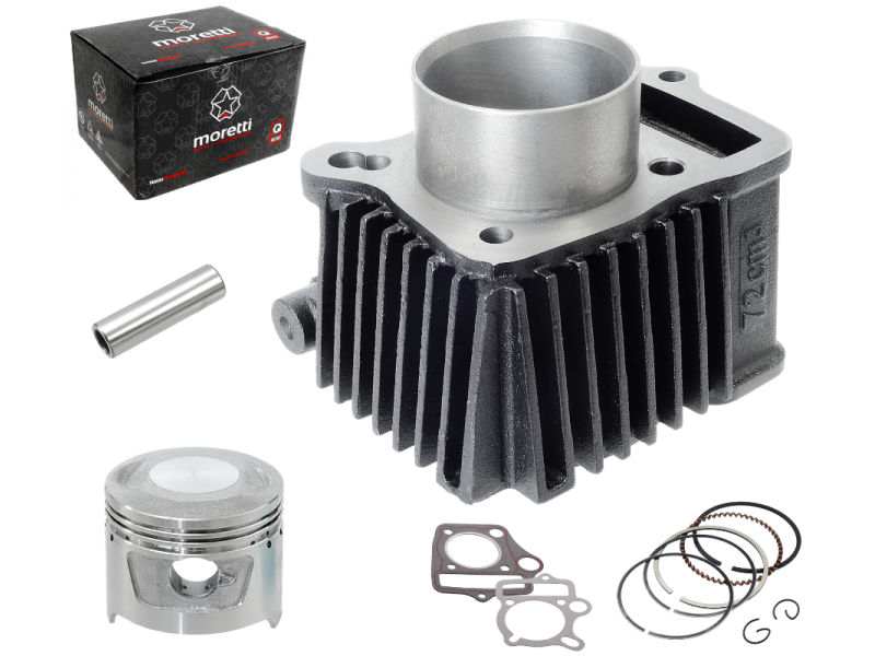 Moretti Cylinder for moped 4T 80cc 139FMB