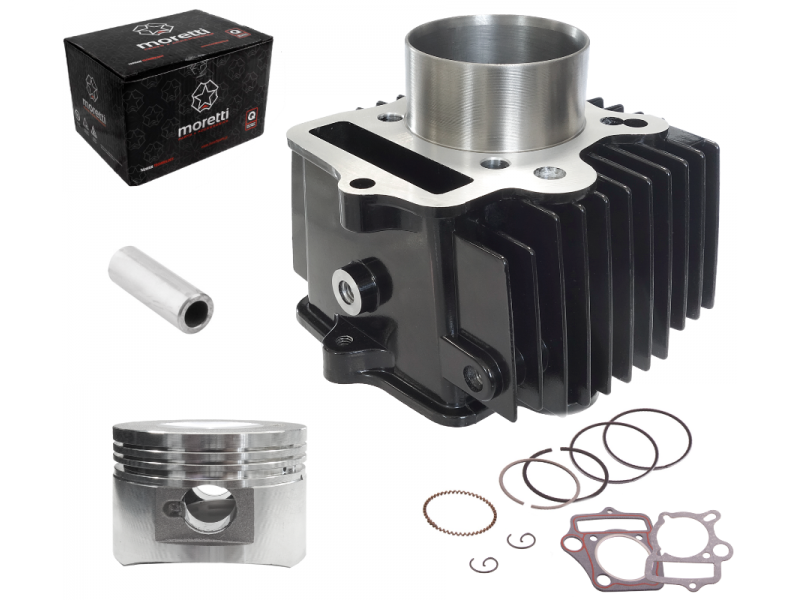Moretti Cylinder for moped 4T 110cc 152FMB, aluminum