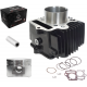 Moretti Cylinder for moped 4T 110cc 152FMB, aluminum