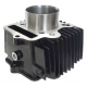 Moretti Cylinder for moped 4T 110cc 152FMB, aluminum