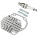 Moretti Cylinder head for moped 4T 50cc 139FMB
