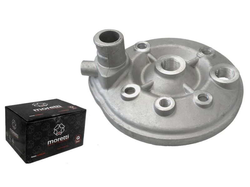 Moretti Cylinder head for moped 2T 90cc AM6