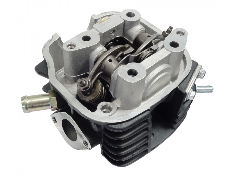 Cylinder head for moped 4T 130cc 154FMI liquid cooled, set