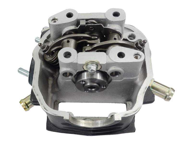 Cylinder head for moped 4T 130cc 154FMI liquid cooled, set