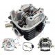 Cylinder head for moped 4T 130cc 154FMI liquid cooled, set