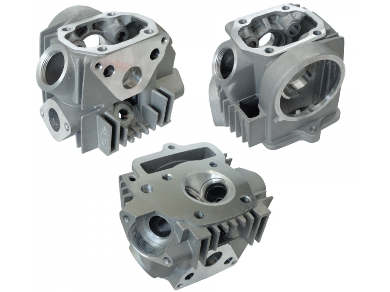 Moretti Cylinder and Cylinder head 70cc for moped Fighter 1 with horizontal engine (without camshaft)