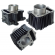 Moretti Cylinder and Cylinder head 70cc for moped Fighter 1 with horizontal engine (without camshaft)