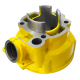 Moretti Cylinder and cylinder head for moped 2T 80cc AM6, yellow