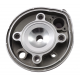 Moretti Cylinder and cylinder head for moped 2T 80cc AM6, yellow