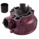 Moretti Cylinder and cylinder head for moped 2T 90cc AM6, violet