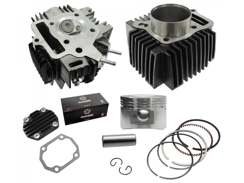 BTS cylinder and cylinder head for moped 4T 110cc 152FMH