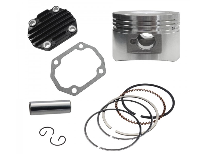 BTS cylinder and cylinder head for moped 4T 110cc 152FMH
