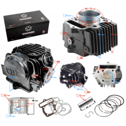 BTS Cylinder and cylinder head for moped 4T 125cc 154FMI BTS Cylinder and cylinder head for moped 4T 125cc 154FMI