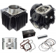 Moretti Cylinder and cylinder head for moped 4T 125cc 154FMH