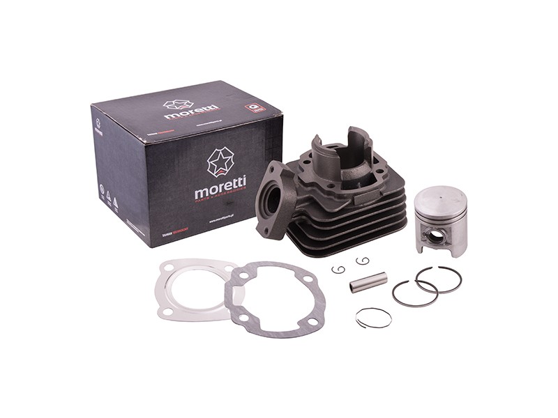 Moretti cylinder for scooter 2T 50cc Buxy