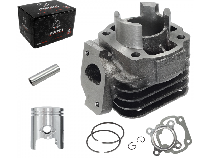 Moretti cylinder for scooter 2T 50cc 1PE40QMB bolt 12mm