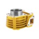 Moretti 60cc cylinder for Huragan 5 scooter with horizontal engine / yellow