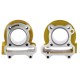 Moretti 60cc cylinder for Huragan 5 scooter with horizontal engine / yellow