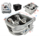 Cylinder head for scooter 4T 80cc 139QMB, long valves