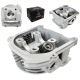 Moretti Cylinder head for scooter 4T 80cc 139QMB short valves