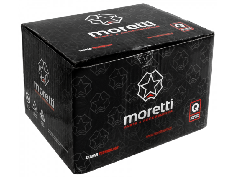 Moretti Cylinder head for scooter 4T 80cc 139QMB short valves