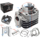 Cylinder and cylinder head for scooter 2T 50cc 1PE40QMB, bolt 12mm