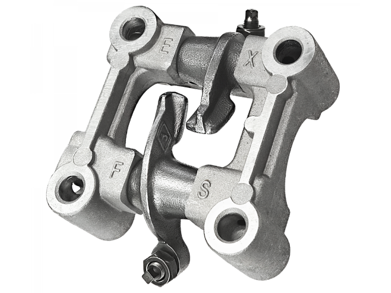 Moretti 80cc Cylinder and cylinder head for Huragan 5 scooter with horizontal engine