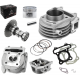 Moretti Cylinder and cylinder head for scooter 4T 80cc 139QMB