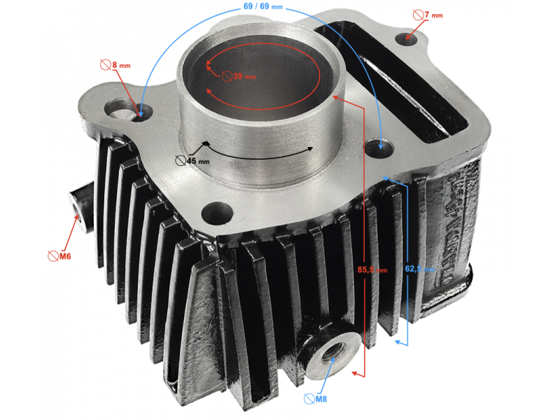 Sprint/Fighter/Volcano 50 / Euro 5 Cylinder