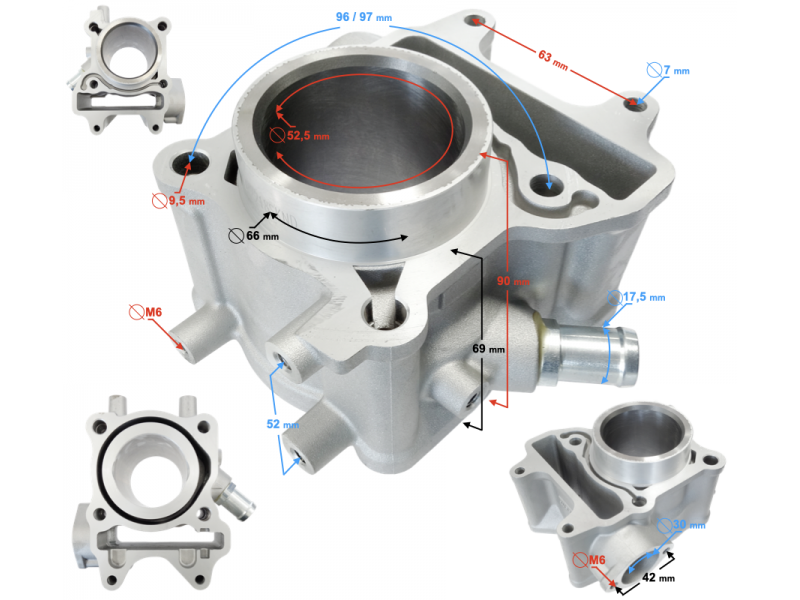 Cylinder VOGE SR125
