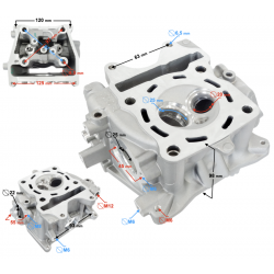 Cylinder head VOGE SR125