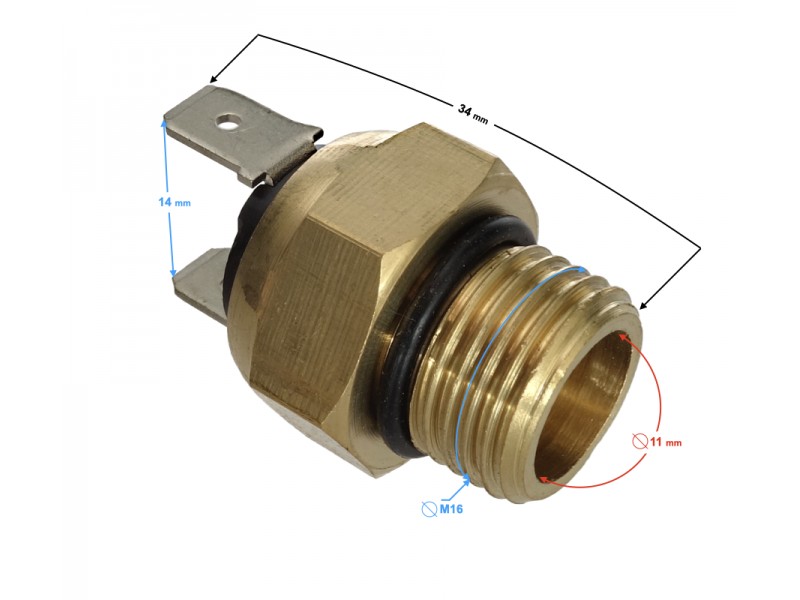 YP250 temperature sensor